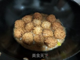 红烧丸子步骤4
