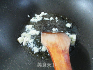 茼蒿炒豆腐皮步骤3