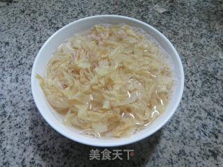 茼蒿炒豆腐皮步骤2