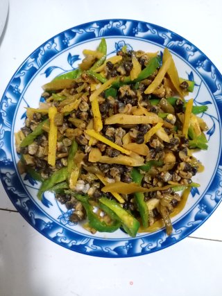 酸菜炒螺蛳肉步骤9