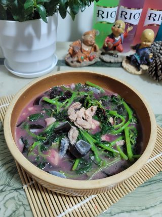 上汤红苋菜步骤11