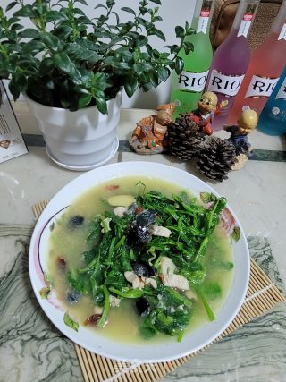 上汤豌豆尖步骤11 上汤豌豆尖步骤11