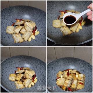 蒜子焖带鱼步骤9