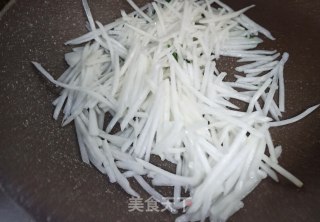 萝卜烩豆腐步骤2