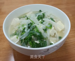 萝卜烩豆腐步骤6