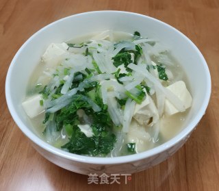 萝卜烩豆腐步骤7