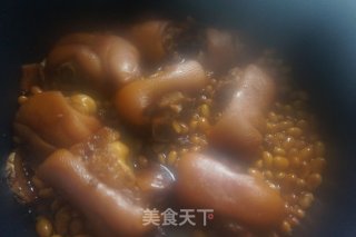 美容养颜食补平民菜——黄豆炖猪蹄步骤14