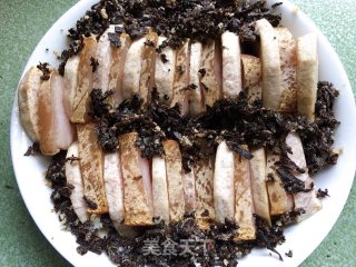 梅干菜芋头扣肉步骤12