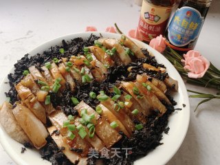 梅干菜芋头扣肉步骤22