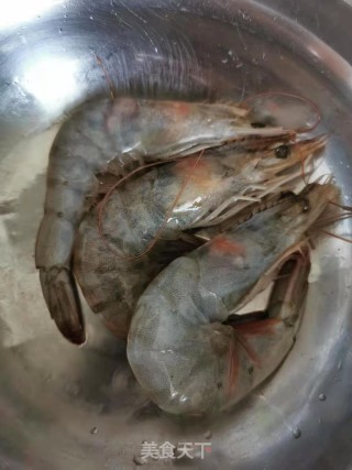 香煎笋虾肉饼步骤3