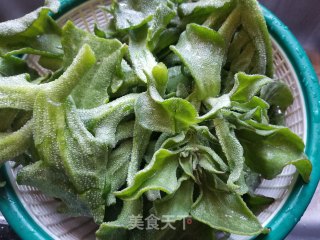 冬菜炒冰菜步骤4