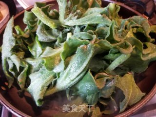 冬菜炒冰菜步骤7