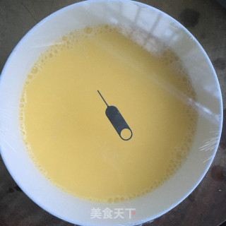 黑芝麻海参蒸蛋步骤5