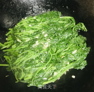 蒜末炒苋菜步骤6