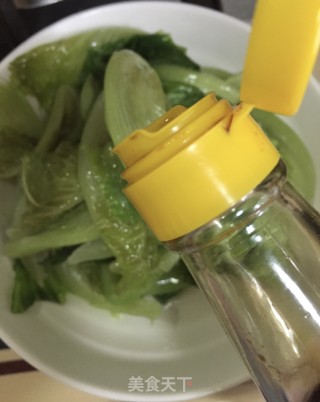 白灼玻璃生菜步骤6