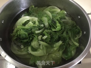 白灼玻璃生菜步骤5