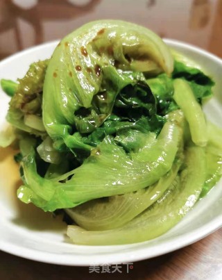 白灼玻璃生菜步骤7