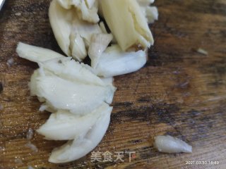清炒红芥菜步骤1