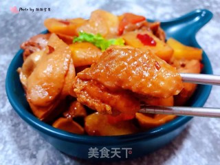 杏鲍菇土豆胡萝卜炖鸡腿步骤13