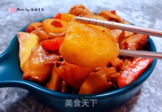 杏鲍菇土豆胡萝卜炖鸡腿步骤15