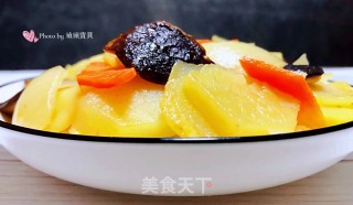 洋葱香菇胡萝卜炒土豆片步骤11