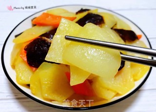 洋葱香菇胡萝卜炒土豆片步骤14