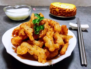 酥炸杏鲍菇步骤13