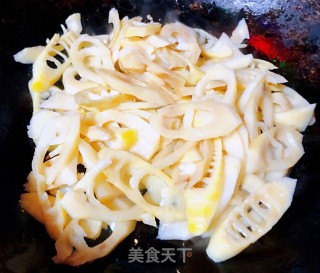 清炒春笋步骤8