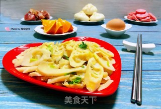 清炒春笋步骤16