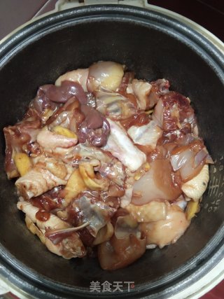 电饭煲包围了鸡步骤2