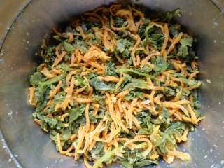 芹菜叶蒸胡萝卜步骤12 芹菜叶蒸胡萝卜步骤12