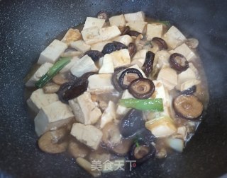 香菇海米烧豆腐步骤5