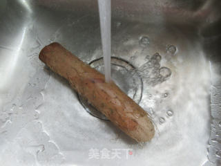 鸡蛋干炒山药步骤3