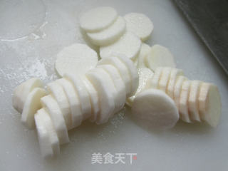 鸡蛋干炒山药步骤4