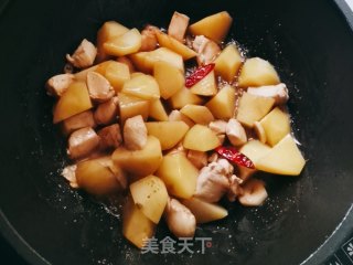 土豆烧鸡胸肉步骤6
