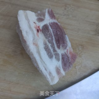 五花肉焖笋干步骤3