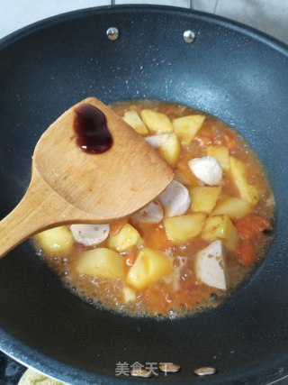 西红柿焖土豆步骤24