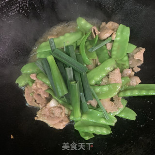 荷兰豆炒里脊肉步骤9