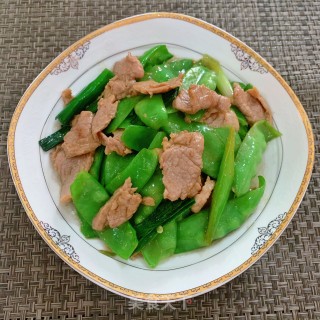 荷兰豆炒里脊肉步骤11
