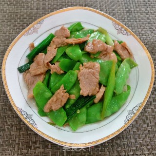 荷兰豆炒里脊肉步骤12