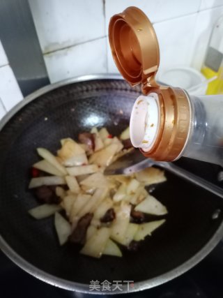 腊肉炒冬瓜步骤10