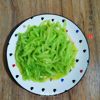 清炒黄瓜丝步骤4