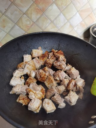 焖牛腩步骤10