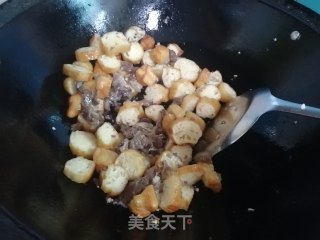 牛楠炒油条步骤4
