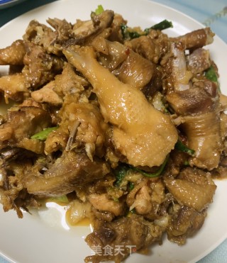 蒜头焖鸡步骤8