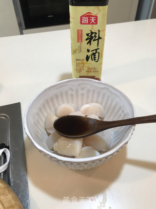 丝瓜瑶柱步骤2