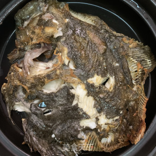 黄豆酱焖多宝鱼步骤4