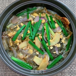 黄豆酱焖多宝鱼步骤11