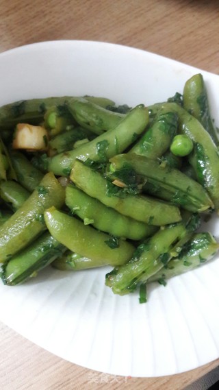 薄荷炒甜豆步骤9