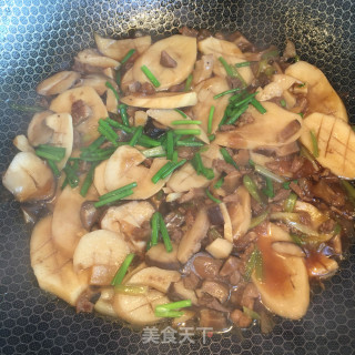 香菇肉末烧杏鲍菇步骤9